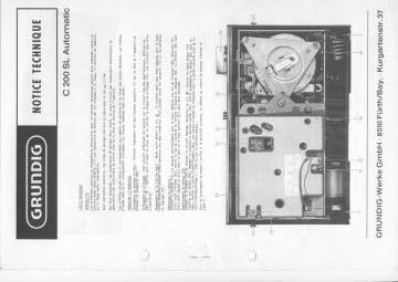 Grundig-C200 SL_C200 SL AutoMatic-1969.Cass preview